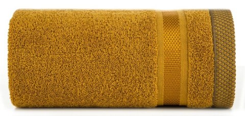 Ręcznik Abbie 40x60 żółty ciemny 500 g/m2 frotte bawełniany Eurofirany Ręcznik Abbie 40x60 żółty ciemny 500 g/m2 frotte bawełniany Eurofirany