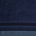 Ręcznik Abbie 70x140 granatowy 500 g/m2 frotte bawełniany Eurofirany Ręcznik Abbie 70x140 granatowy 500 g/m2 frotte bawełniany Eurofirany