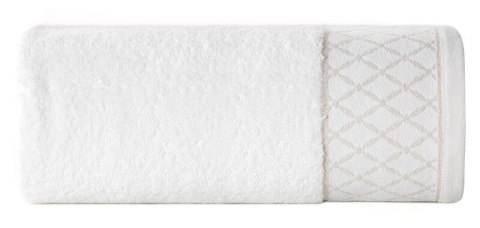 Ręcznik Layla 70x140 biały 500 g/m2 frotte bawełniany Eurofirany Ręcznik Layla 70x140 biały 500 g/m2 frotte bawełniany Eurofirany