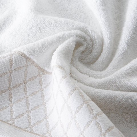 Ręcznik Layla 70x140 biały 500 g/m2 frotte bawełniany Eurofirany Ręcznik Layla 70x140 biały 500 g/m2 frotte bawełniany Eurofirany