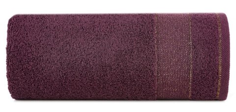 Ręcznik Nessy 30x50 bordowy 500 g/m2 frotte bawełniany Eurofirany Ręcznik Nessy 30x50 bordowy 500 g/m2 frotte bawełniany Eurofirany