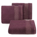 Ręcznik Nessy 30x50 bordowy 500 g/m2 frotte bawełniany Eurofirany Ręcznik Nessy 30x50 bordowy 500 g/m2 frotte bawełniany Eurofirany