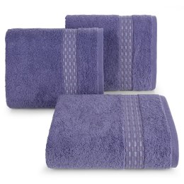 Ręcznik Riva 70x140 fioletowy 500 g/m2 frotte Eurofirany