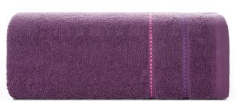 Ręcznik Suzi 30x50 fioletowy 500 g/m2 frotte Eurofirany