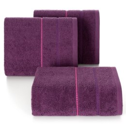 Ręcznik Suzi 30x50 fioletowy 500 g/m2 frotte Eurofirany