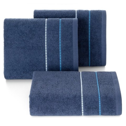 Ręcznik Suzi 30x50 granatowy 500 g/m2 frotte bawełniany Eurofirany Ręcznik Suzi 30x50 granatowy 500 g/m2 frotte bawełniany Eurofirany