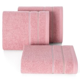 Ręcznik Suzi 30x50 pudrowy róż 500 g/m2 frotte bawełniany Eurofirany