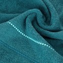 Ręcznik Suzi 30x50 turkusowy ciemny 500 g/m2 frotte bawełniany Eurofirany Ręcznik Suzi 30x50 turkusowy ciemny 500 g/m2 frotte bawełniany Eurofirany