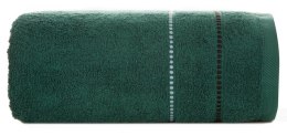 Ręcznik Suzi 30x50 zielony ciemny 500 g/m2 frotte bawełniany Eurofirany