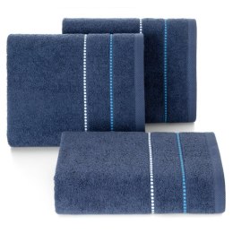 Ręcznik Suzi 50x90 granatowy 500 g/m2 frotte bawełniany Eurofirany