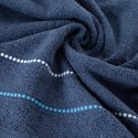 Ręcznik Suzi 50x90 granatowy 500 g/m2 frotte bawełniany Eurofirany Ręcznik Suzi 50x90 granatowy 500 g/m2 frotte bawełniany Eurofirany