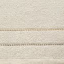 Ręcznik Suzi 50x90 kremowy 500 g/m2 frotte bawełniany Eurofirany