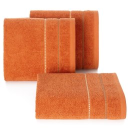 Ręcznik Suzi 50x90 pomarańczowy 500 g/m2 frotte bawełniany Eurofirany