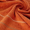 Ręcznik Suzi 50x90 pomarańczowy 500 g/m2 frotte bawełniany Eurofirany