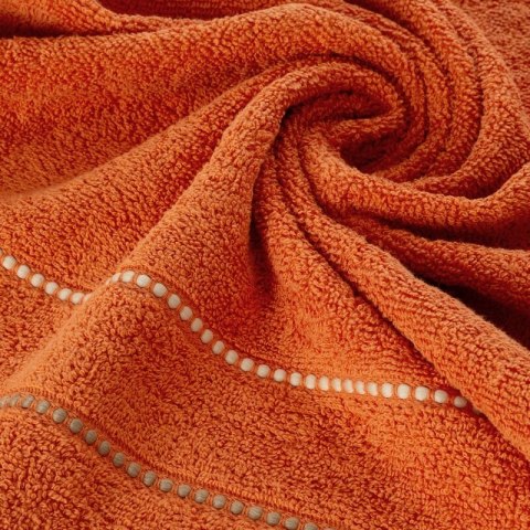 Ręcznik Suzi 50x90 pomarańczowy 500 g/m2 frotte bawełniany Eurofirany Ręcznik Suzi 50x90 pomarańczowy 500 g/m2 frotte bawełniany Eurofirany