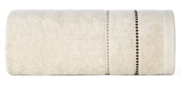 Ręcznik Suzi 70x140 beżowy 500 g/m2 frotte bawełniany Eurofirany