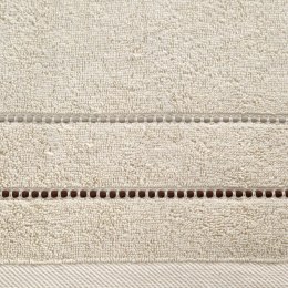 Ręcznik Suzi 70x140 beżowy 500 g/m2 frotte bawełniany Eurofirany