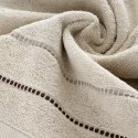 Ręcznik Suzi 70x140 beżowy 500 g/m2 frotte bawełniany Eurofirany Ręcznik Suzi 70x140 beżowy 500 g/m2 frotte bawełniany Eurofirany