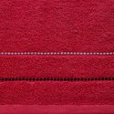 Ręcznik Suzi 70x140 czerwony 500 g/m2 frotte bawełniany Eurofirany Ręcznik Suzi 70x140 czerwony 500 g/m2 frotte bawełniany Eurofirany