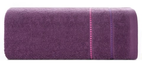 Ręcznik Suzi 70x140 fioletowy 500 g/m2 frotte bawełniany Eurofirany Ręcznik Suzi 70x140 fioletowy 500 g/m2 frotte bawełniany Eurofirany