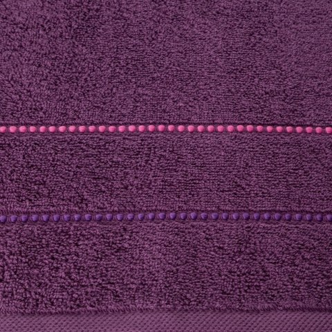 Ręcznik Suzi 70x140 fioletowy 500 g/m2 frotte bawełniany Eurofirany Ręcznik Suzi 70x140 fioletowy 500 g/m2 frotte bawełniany Eurofirany