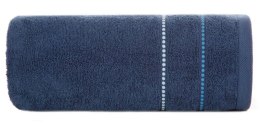 Ręcznik Suzi 70x140 granatowy 500 g/m2 frotte bawełniany Eurofirany