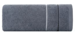 Ręcznik Suzi 70x140 popielaty 500 g/m2 frotte bawełniany Eurofirany