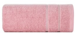 Ręcznik Suzi 70x140 pudrowy róż 500 g/m2 frotte bawełniany Eurofirany