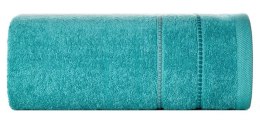 Ręcznik Suzi 70x140 turkusowy 500 g/m2 frotte bawełniany Eurofirany