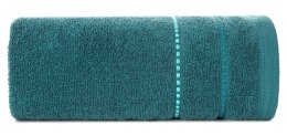 Ręcznik Suzi 70x140 turkusowy ciemny 500 g/m2 frotte bawełniany Eurofirany