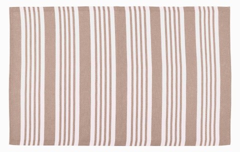 Dywan zewnętrzny Stripes beżowy 90x150 cm Domarex Dywan zewnętrzny Stripes beżowy 90x150 cm Domarex