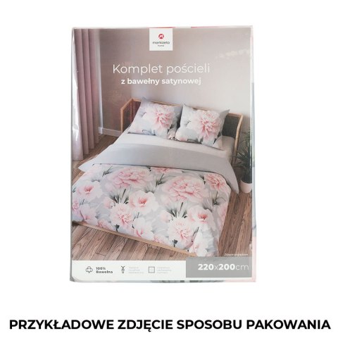 MARIGOLD Komplet pościeli z bawełny satynowej 220x200cm 100067/SAT/000/220200/1 MARIGOLD Komplet pościeli z bawełny satynowej 220x200cm 100067/SAT/000/220200/1