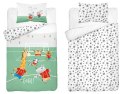 Pościel bawełniana 100x135 4789 B Zwierzęta piłka zielona Mayamoo 70 Pościel bawełniana 100x135 4789 B Zwierzęta piłka zielona Mayamoo 70