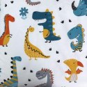 Pościel bawełniana 100x135 Dinozaury kolorowa poszewka 40x60 August 24 Pościel bawełniana 100x135 Dinozaury kolorowa poszewka 40x60 August 24