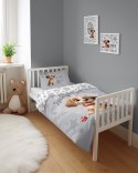 Pościel bawełniana 90x120 4784 A Piesek szara Mayamoo 70 Pościel bawełniana 90x120 4784 A Piesek szara Mayamoo 70