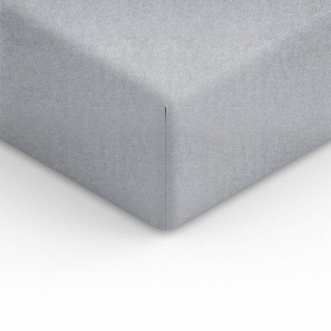Prześcieradło frotte z gumką 180x200 szare 60 F24 Prześcieradło frotte z gumką 180x200 szare 60 F24