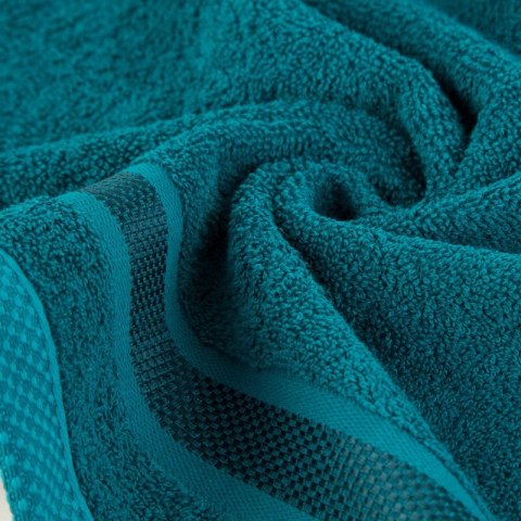 Ręcznik Abbie 100x150 turkusowy 500 g/m2 frotte bawełniany Eurofirany Ręcznik Abbie 100x150 turkusowy 500 g/m2 frotte bawełniany Eurofirany