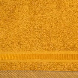 Ręcznik Abbie 100x150 żółty ciemny 500 g/m2 frotte bawełniany Eurofirany