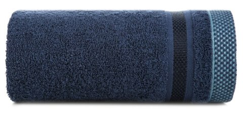 Ręcznik Abbie 40x60 granatowy 500 g/m2 frotte bawełniany Eurofirany Ręcznik Abbie 40x60 granatowy 500 g/m2 frotte bawełniany Eurofirany