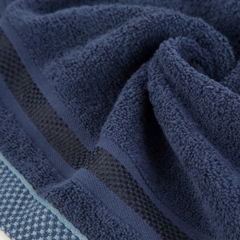 Ręcznik Abbie 40x60 granatowy 500 g/m2 frotte bawełniany Eurofirany Ręcznik Abbie 40x60 granatowy 500 g/m2 frotte bawełniany Eurofirany