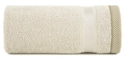Ręcznik Abbie 40x60 kremowy 500 g/m2 frotte bawełniany Eurofirany