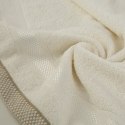Ręcznik Abbie 40x60 kremowy 500 g/m2 frotte bawełniany Eurofirany Ręcznik Abbie 40x60 kremowy 500 g/m2 frotte bawełniany Eurofirany