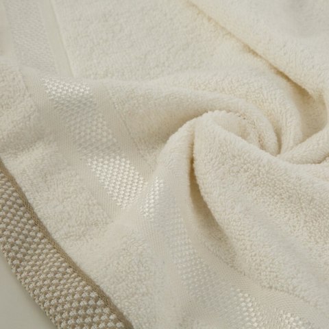 Ręcznik Abbie 40x60 kremowy 500 g/m2 frotte bawełniany Eurofirany Ręcznik Abbie 40x60 kremowy 500 g/m2 frotte bawełniany Eurofirany
