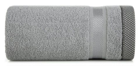Ręcznik Abbie 40x60 srebrny 500 g/m2 frotte bawełniany Eurofirany Ręcznik Abbie 40x60 srebrny 500 g/m2 frotte bawełniany Eurofirany
