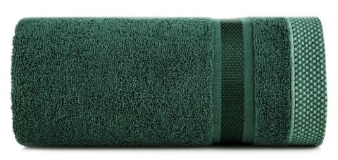 Ręcznik Abbie 40x60 zielony ciemny 500 g/m2 frotte bawełniany Eurofirany Ręcznik Abbie 40x60 zielony ciemny 500 g/m2 frotte bawełniany Eurofirany