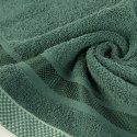 Ręcznik Abbie 40x60 zielony ciemny 500 g/m2 frotte bawełniany Eurofirany Ręcznik Abbie 40x60 zielony ciemny 500 g/m2 frotte bawełniany Eurofirany