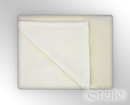 Koc Glamour 150x200 Beżowo Biały Greno
