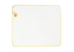 Kołdra antyalergiczna 200x220 Bee Soft Satyna bawełniana letnia 900g biała AMZ