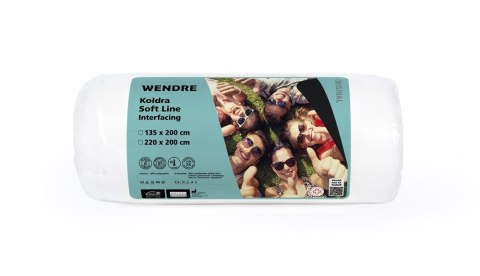 Kołdra z Flizeliny 135x200 Soft Line Biała Antyalergiczna Wendre Kołdra z Flizeliny 135x200 Soft Line Biała Antyalergiczna Wendre