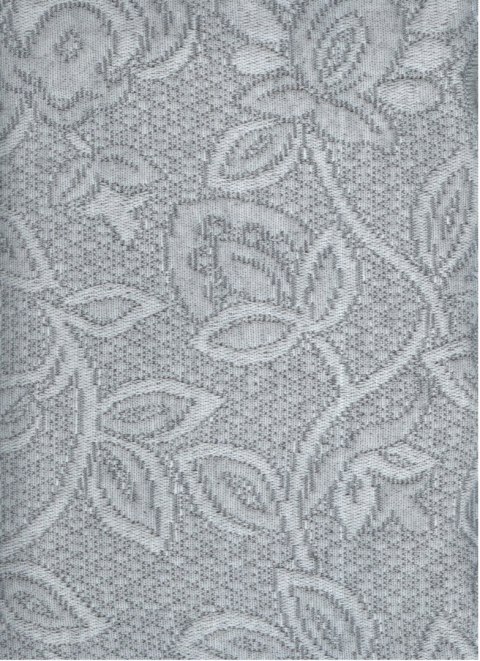 Narzuta 170x210 Greno Flower Stalowa